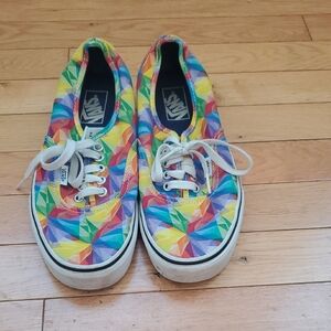 Vans Red and Pink Sneakers Classic Low-Top